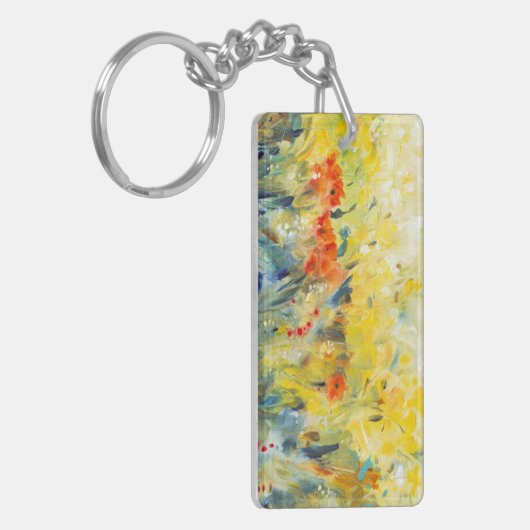 花の揺れII キーホルダー (正面左)