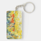 花の揺れII キーホルダー (裏面)