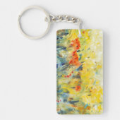 花の揺れII キーホルダー (正面)