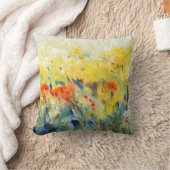 花の揺れII クッション (ブランケット)