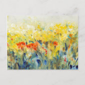 花の揺れII ポストカード (正面)