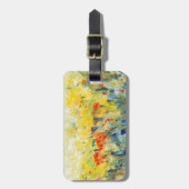 花の揺れII ラゲッジタグ (正面縦)