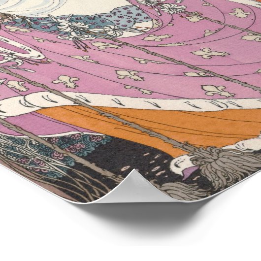 花の摘み ポスター (角)