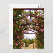 花の散歩道 ポストカード (正面/裏面)