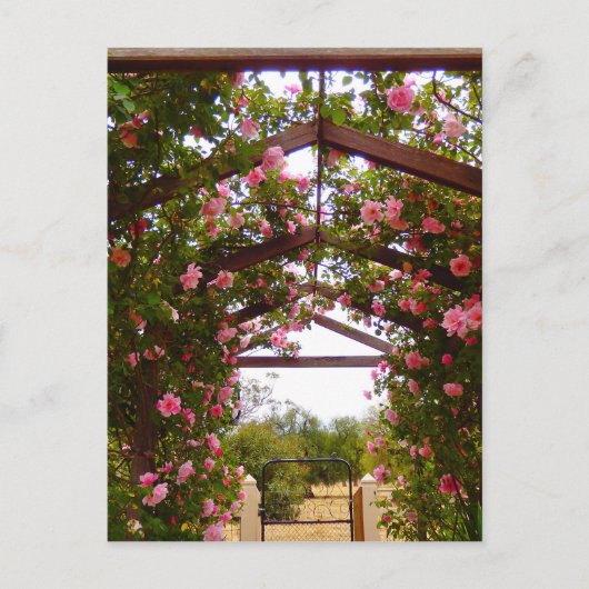 花の散歩道 ポストカード (正面)