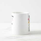 花の文字F コーヒーマグカップ (中央)