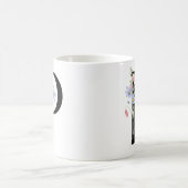 花の文字P コーヒーマグカップ (中央)