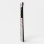 花の文字W Case-Mate iPhoneケース (裏面/左)