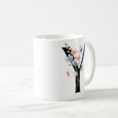 花の文字Y コーヒーマグカップ (正面右)