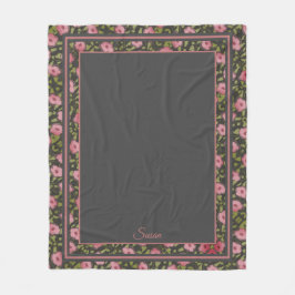 花の旅行ブランケット フリースブランケット