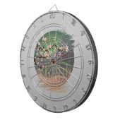 花の日没 ダーツボード (正面右)