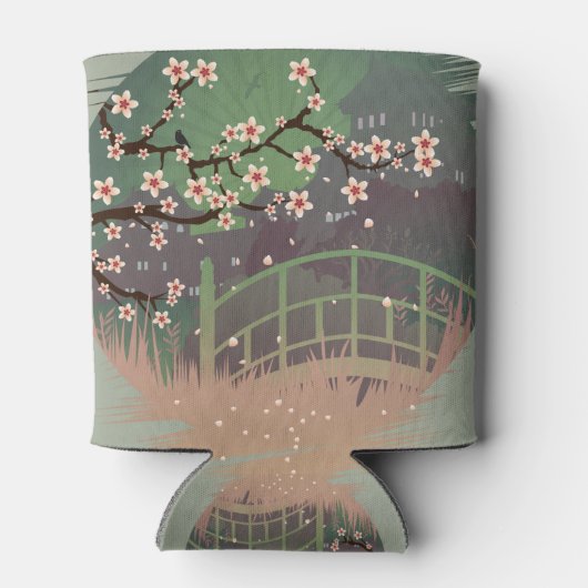 花の日没 缶クーラー (裏面)