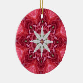 花の星のオーナメント セラミックオーナメント (右)