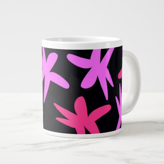花の星 ジャンボコーヒーマグカップ (正面右)