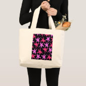 花の星 ラージトートバッグ (正面(商品))