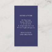 花の星 名刺 (裏面)