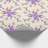 花の春パターン ラッピングペーパー (コーナー)