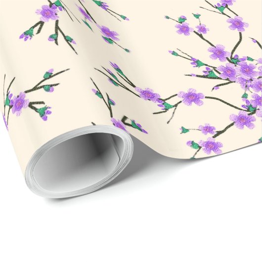 花の春パターン ラッピングペーパー (ロールコーナー)