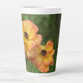 花の春 カフェラテマグ (正面)