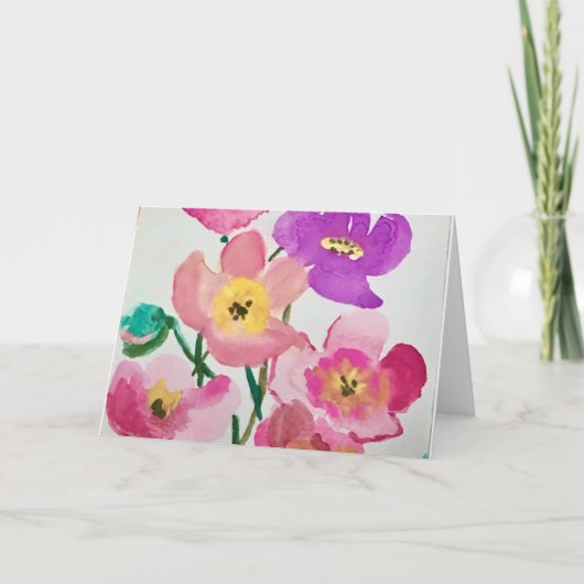 花の春 カード (正面)