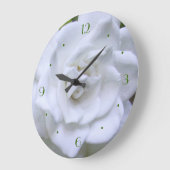 花の時間Gardenia ラージ壁時計 (傾斜)
