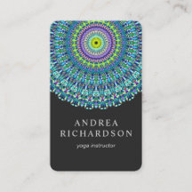 花の曼荼羅のオーナメント