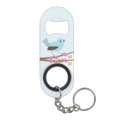 花の木に咲く青い鳥 キーホルダー栓抜き (裏面)