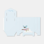 花の木に咲く青い鳥 フェイバーボックス (折り畳みなし)