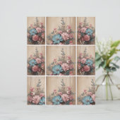 花の木のジャーナリングスポットカードデコール (スタンド正面)