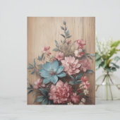 花の木のジャーナリングスポットカードデコール (スタンド正面)