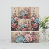 花の木のジャーナリングスポットカードデコール (スタンド正面)