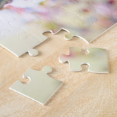 花の木の上の鳥 ジグソーパズル (側面)