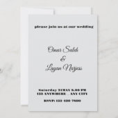 花の木の3Dエネルギー 招待状 (裏面)