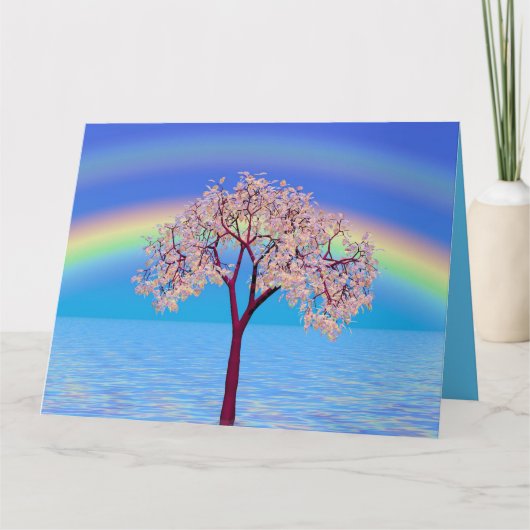 花の木 カード (正面)