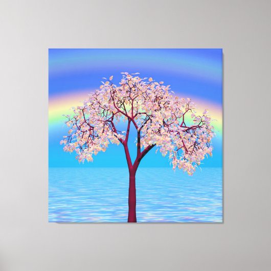 花の木 キャンバスプリント (正面)