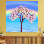 花の木 キャンバスプリント (インサイチュ (リビング))