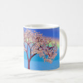 花の木 コーヒーマグカップ (正面右)