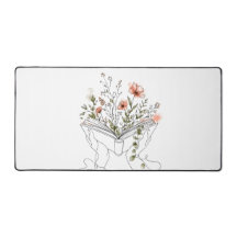 花の本のボタニカルラインダイレクトアート