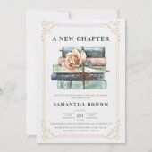 花の本 ブライダルシャワー 招待状 (正面)