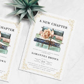 花の本 ブライダルシャワー 招待状