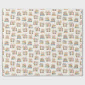 花の本 ラッピングペーパー (フラット)