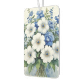 花の束エレガント水色 カーエアーフレッシュナー (左)