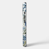 花の束エレガント水色 Case-Mate iPhoneケース (裏面 / 左)