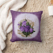 花の束 クッション (ブランケット)
