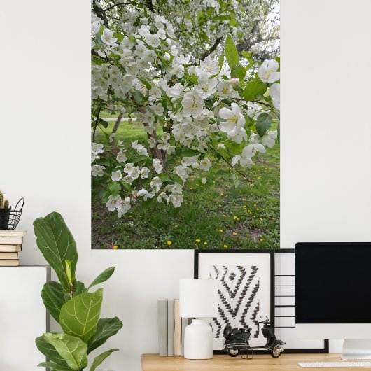 花の束 ポスター (ホームオフィス)