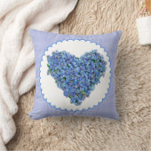 花の枕忘れハート クッション (ブランケット)