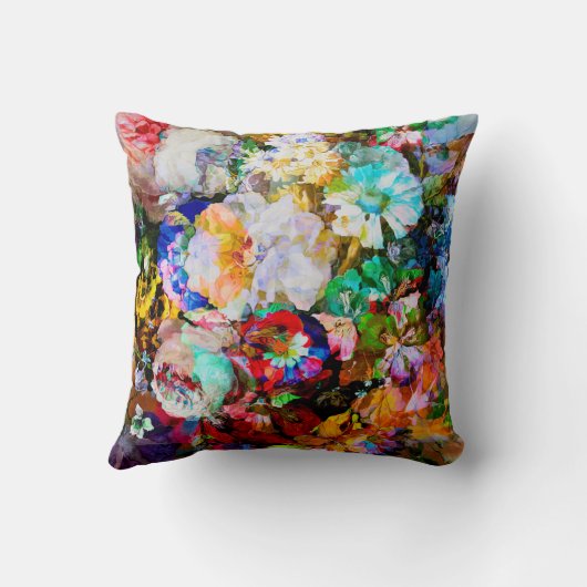 花の枕 クッション (裏面)