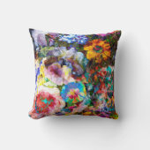 花の枕 クッション (正面)