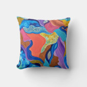 花の枕 クッション (正面)