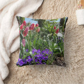 花の枕 クッション (ブランケット)